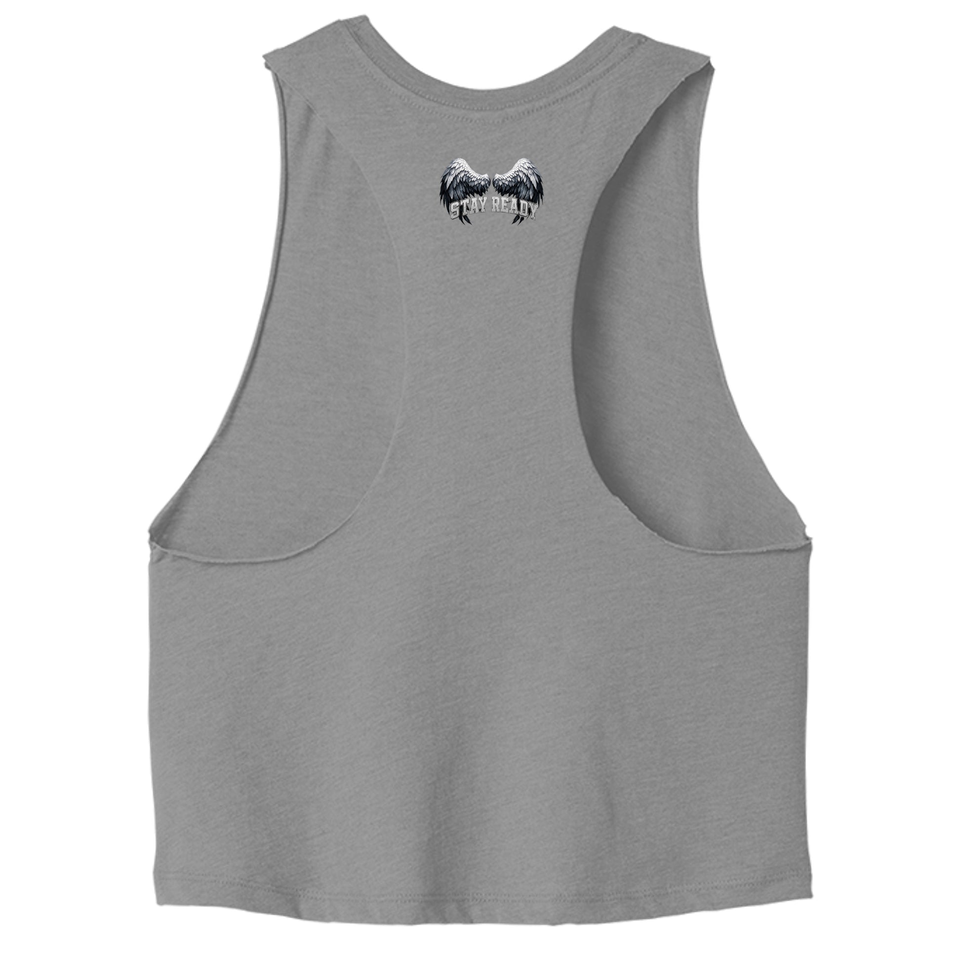 ATHLETIC HEATHER - 6682 - BACK